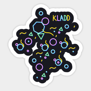 KLADD .pattern0 Sticker